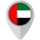 UAE location icon