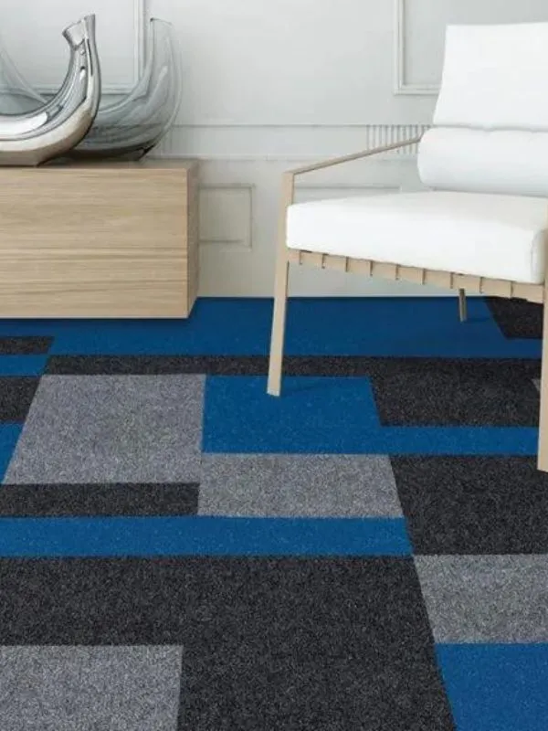 Carpet tiles for home