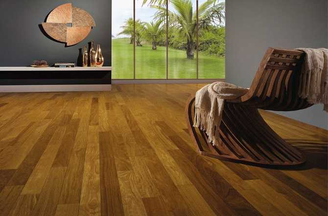 Modern laminate flooring