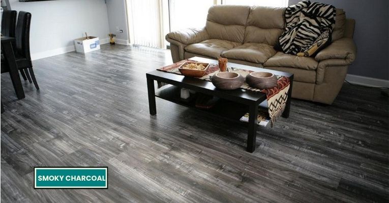 Smoky Charcoal Laminate Floor