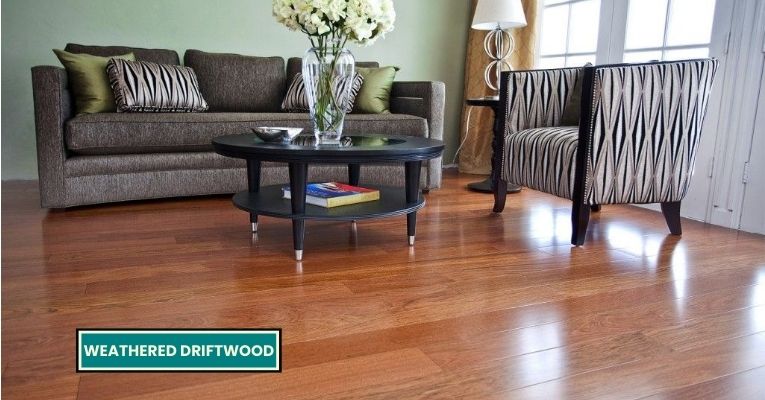 Weathered Driftwood Laminate Floor