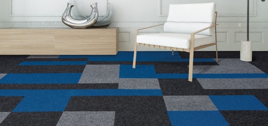 Bule Carpet Tiles