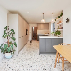 Kitchen Terrazzo Flooring