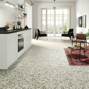 Living Room Terrazzo Flooring