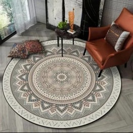 Round Carpet Design